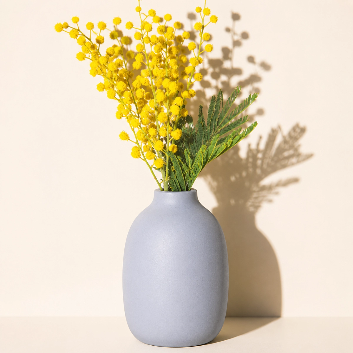 Matte Ceramic Bud Vase